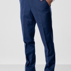Blue Performance Slim Fit Suit Pants