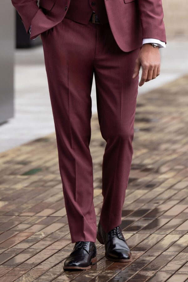 Brick Stretch Slim Fit Suit Pants