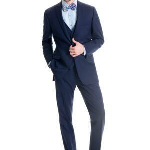 Dark Indigo Slim Fit Suit Coat - Super 120's