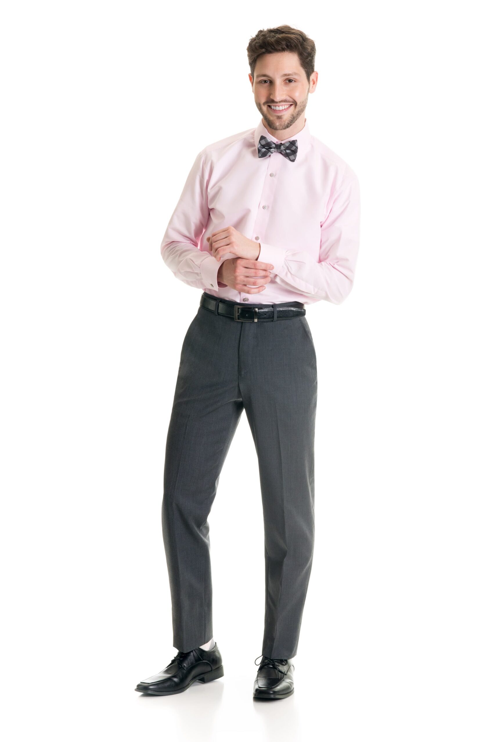 Grey Slim Fit Suit Pants – Super 120’s