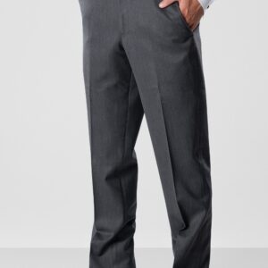 Steel Grey Sterling Slim Fit Suit Pants