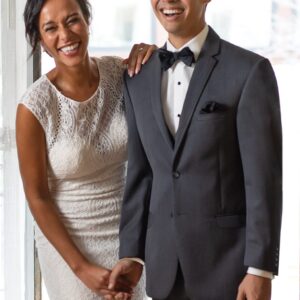 Steel Grey Sterling Wedding Suit Coat