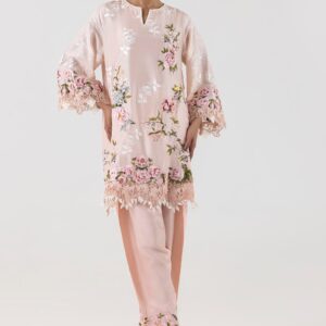 Stitched Floral Luxury 2 Piece