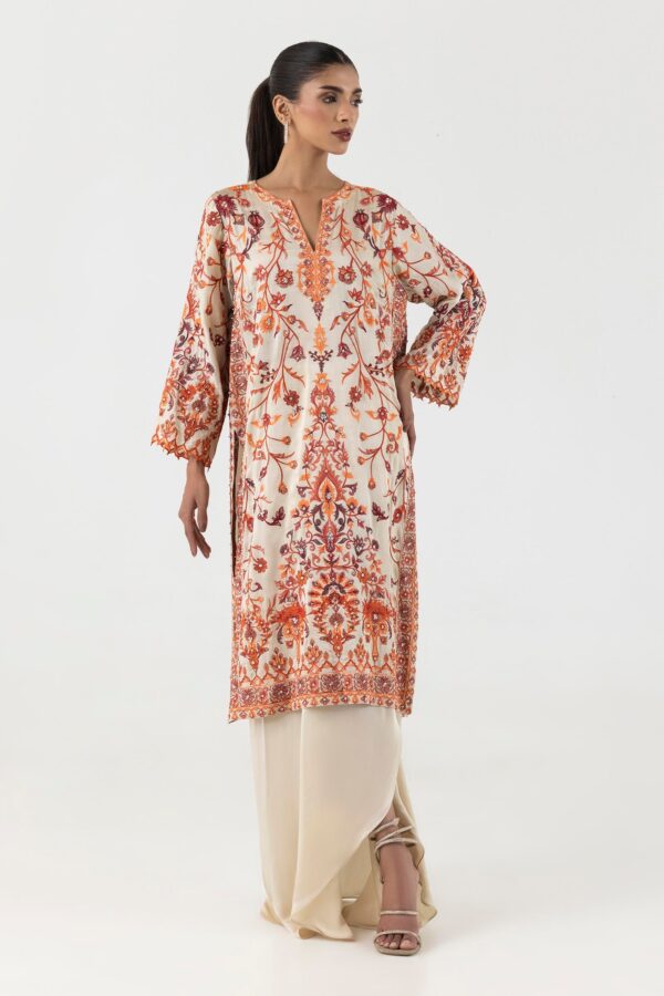 Stitched Floral Luxury Shirt + Bottom