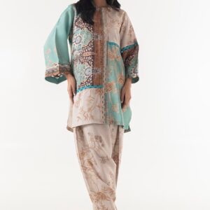 Stitched Luxury Pret 2 Piece Set
