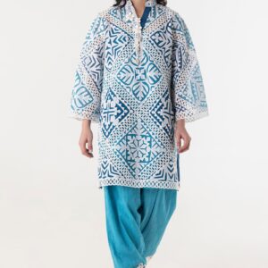 Stitched Luxury Pret Shirt + Bottom